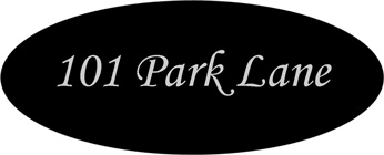 Sign "101 Park Lane"