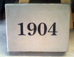 Sign - "1904"