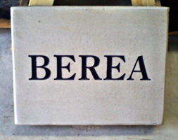 Sign - "Berea"